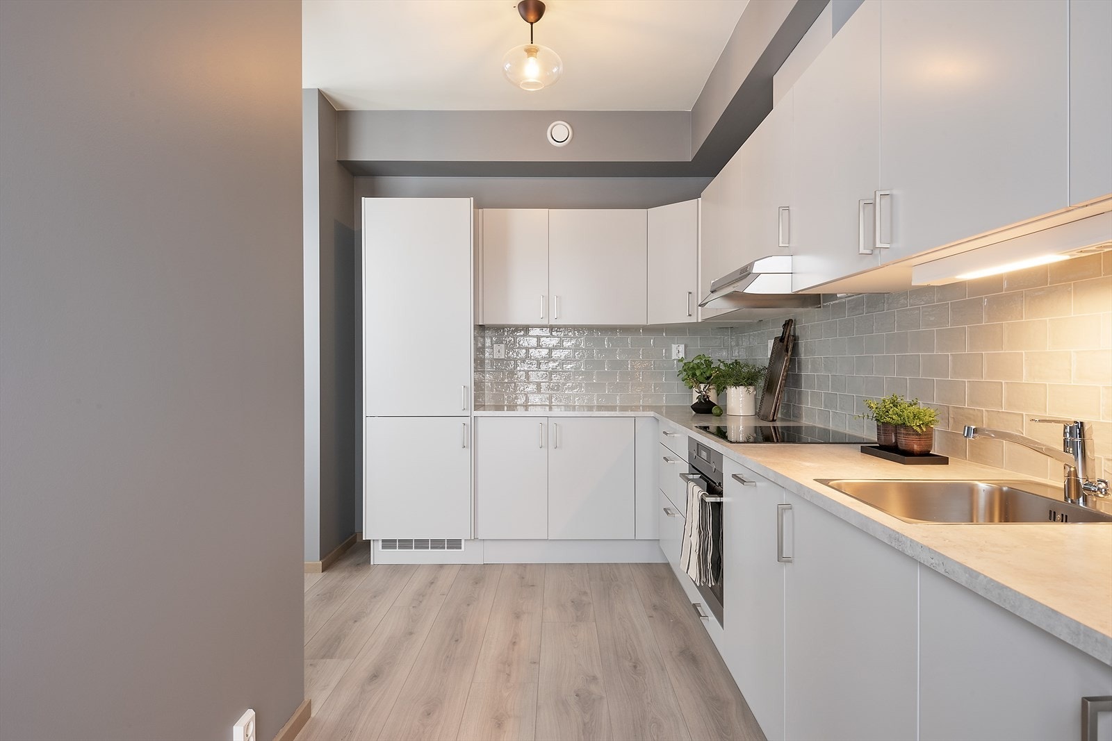 Gjennomgående pent fargevalg. Galleribilde