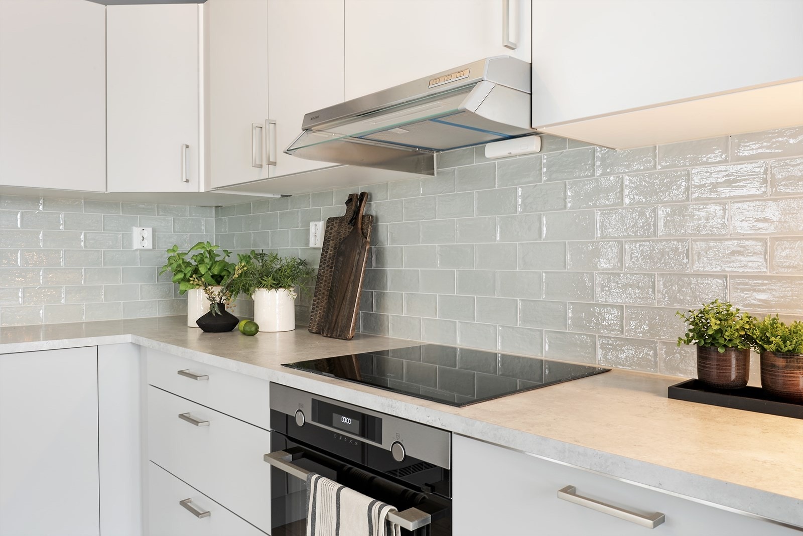 Et hyggelig sted å tilberede dagens måltider. Galleribilde