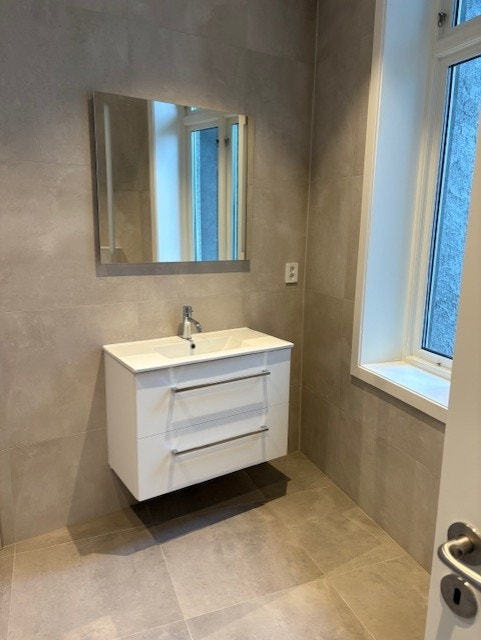 Hovedbadet har uttak til vaskemaskin. Galleribilde