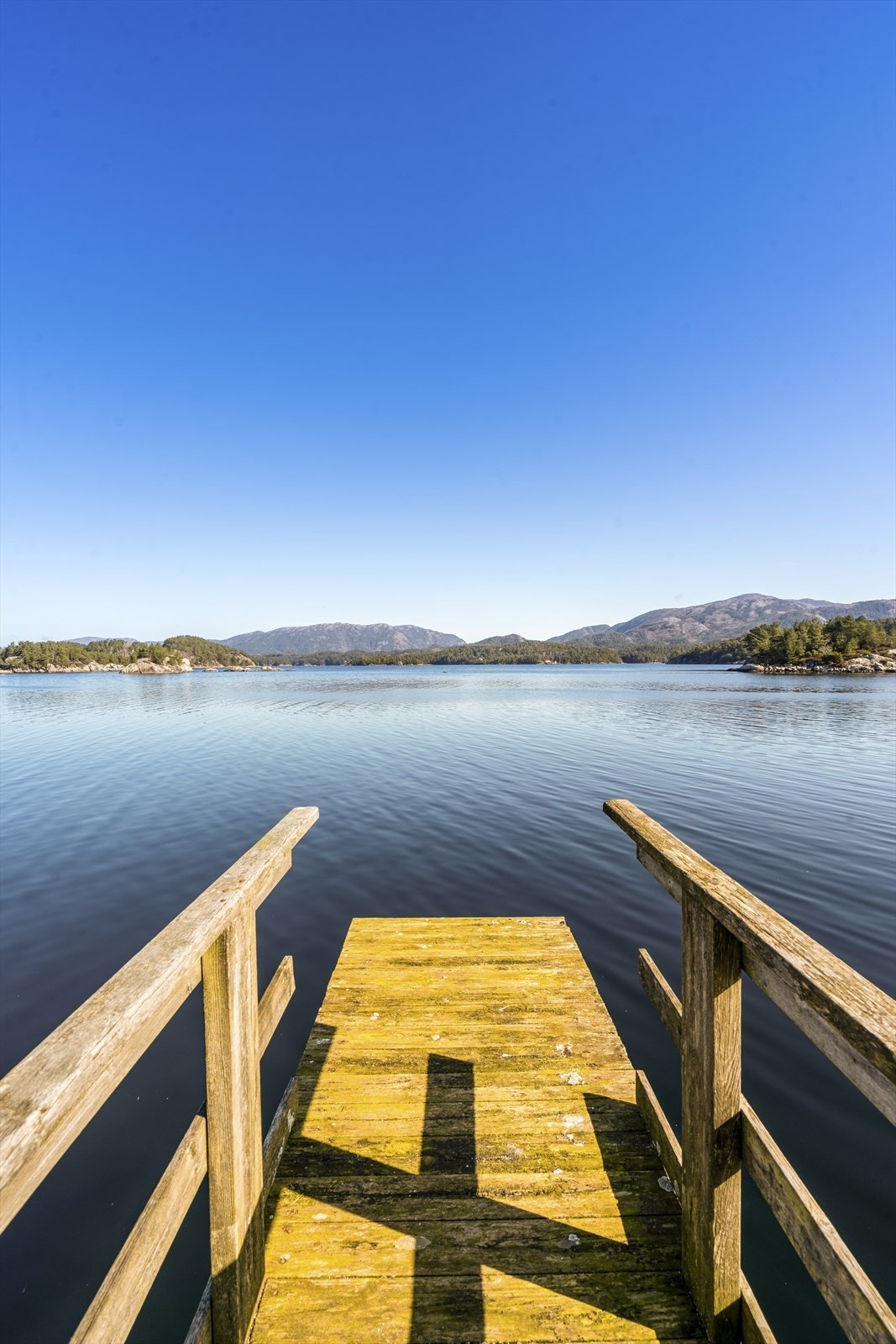 Eiendommen ligger fredelig til i naturskjønne omgivelser med kort vei til sjøen (ca. 200m) Galleribilde
