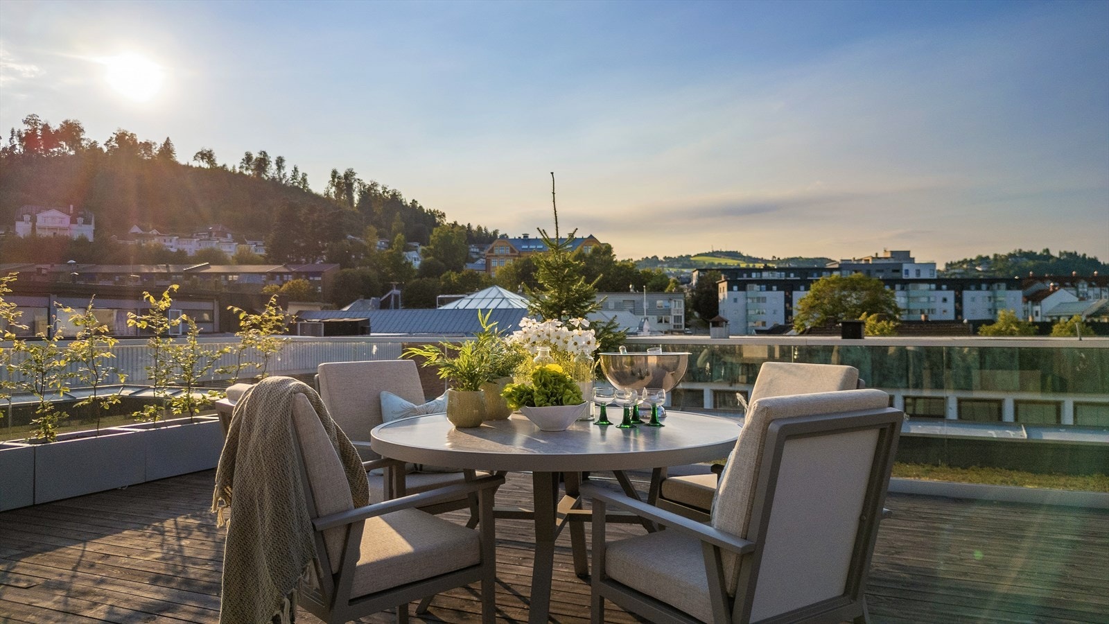 Steming på taket Galleribilde