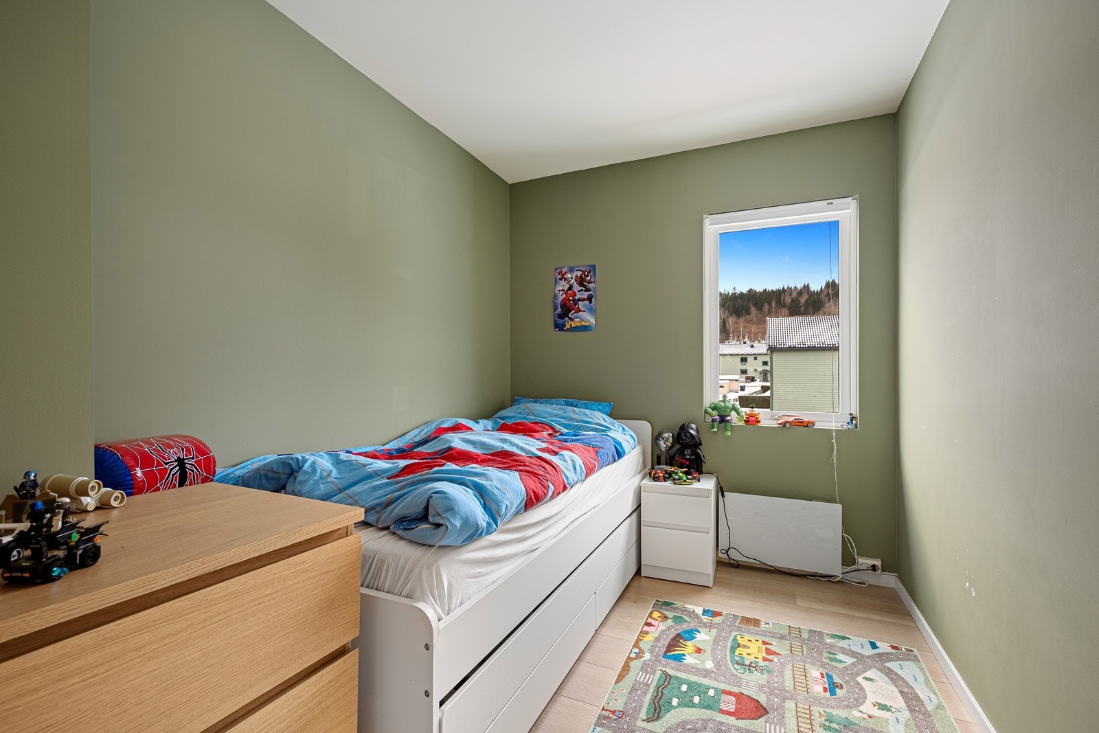 De to andre soverommene egner seg godt som barnerom, gjesterom eller hjemmekontor. Galleribilde