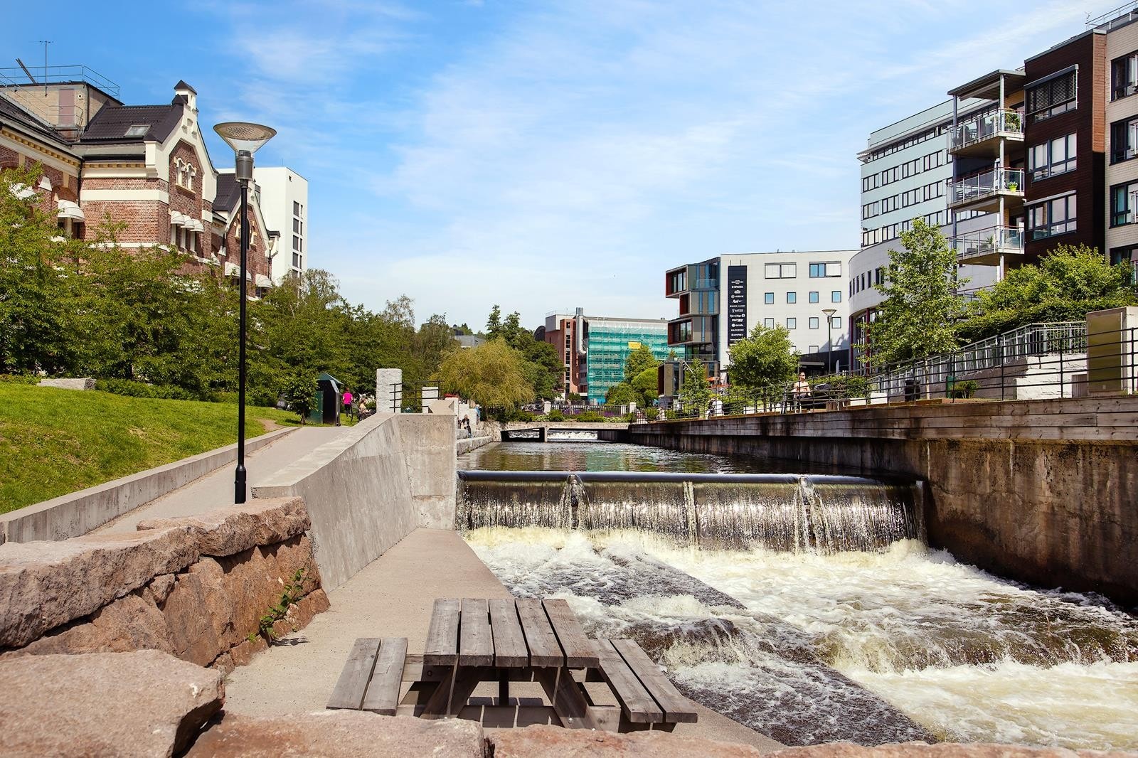 Det slår aldri feil å gå en tur langs vakre Akerselva Galleribilde
