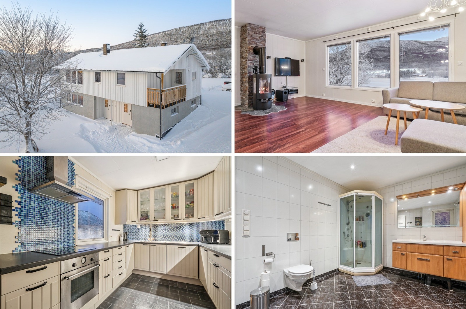 En innholdsrik enebolig med utleiedel, garasje og flott beliggenhet. Foto: EFKT Galleribilde