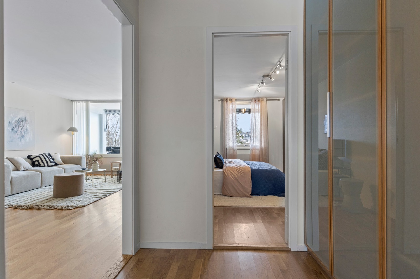 Boligen har mulighet for tre gode soverom. Galleribilde