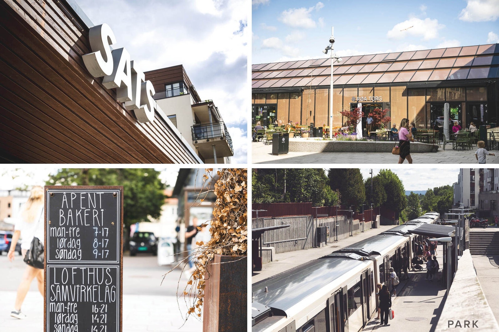 Røa Torg og kjøpesenter - Kort gangavstand fra leiligheten til alt man trenger av fasiliteter. Kort vei til t-bane og buss. Galleribilde