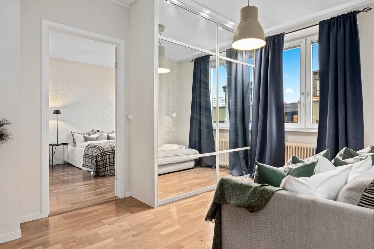 Pusset opp og optimalisert romløsningen på alle soverom se plantegningen. Galleribilde