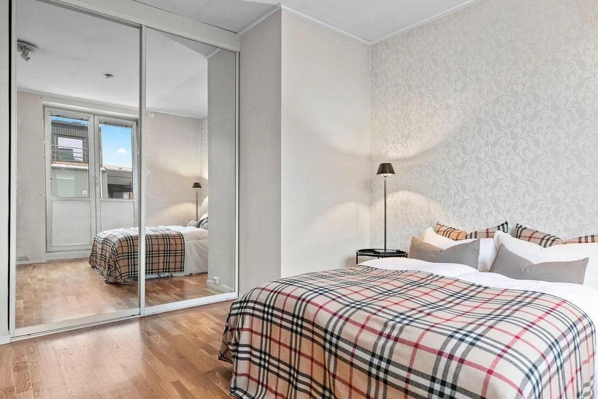 Pusset opp og optimalisert romløsningen på alle soverom se plantegningen. Heng gjerne opp egne bilder! Galleribilde