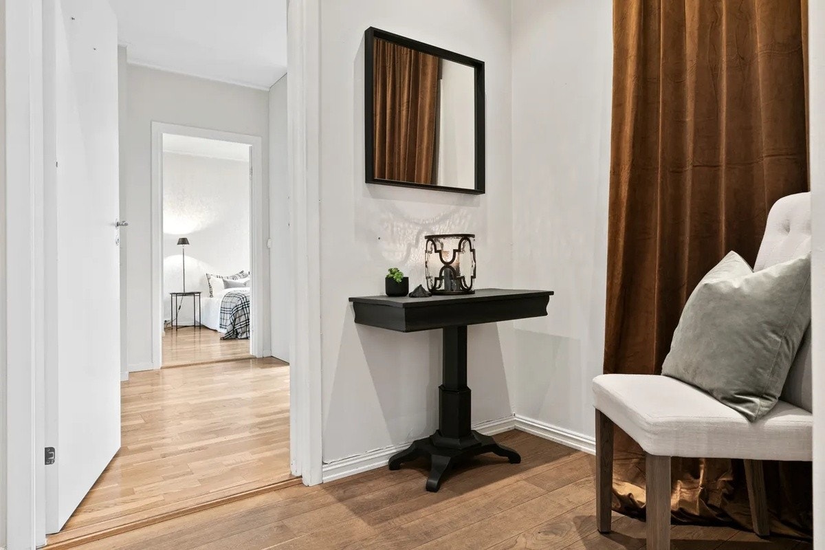 Pusset opp og optimalisert romløsningen på alle soverom se plantegningen. Galleribilde