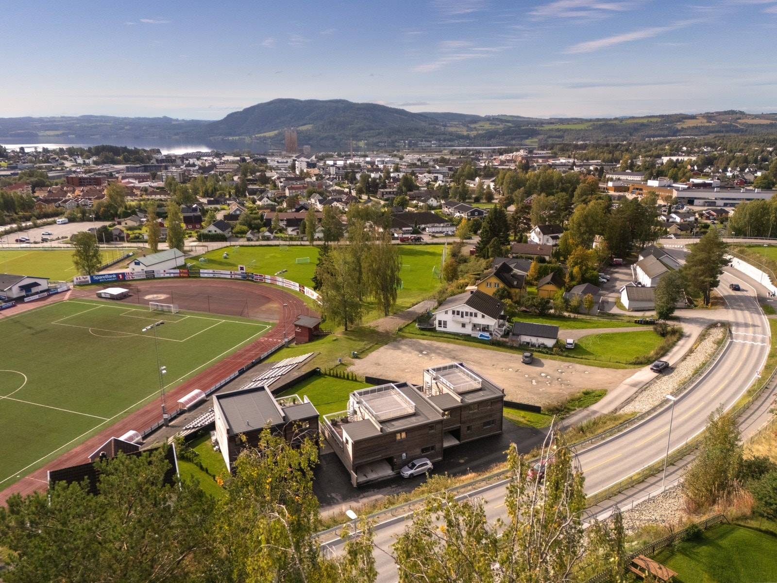 Dronefoto Galleribilde