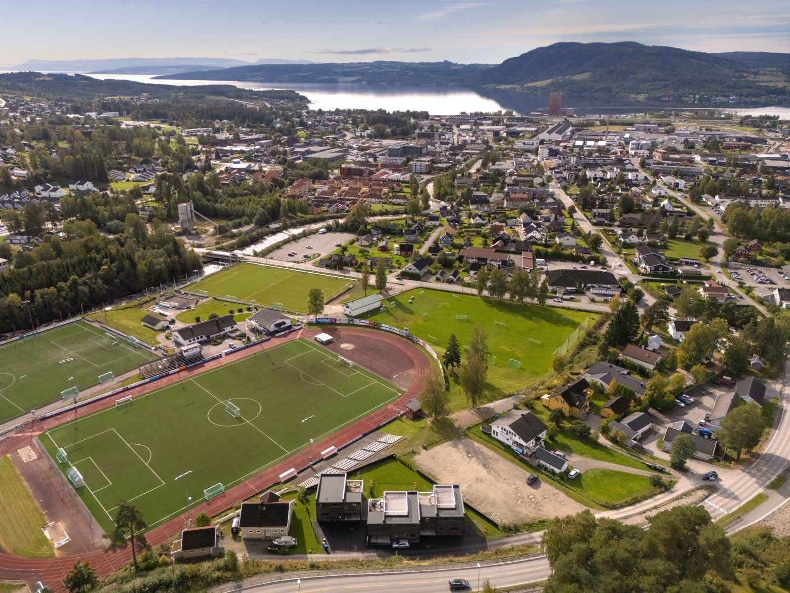 Dronefoto Galleribilde