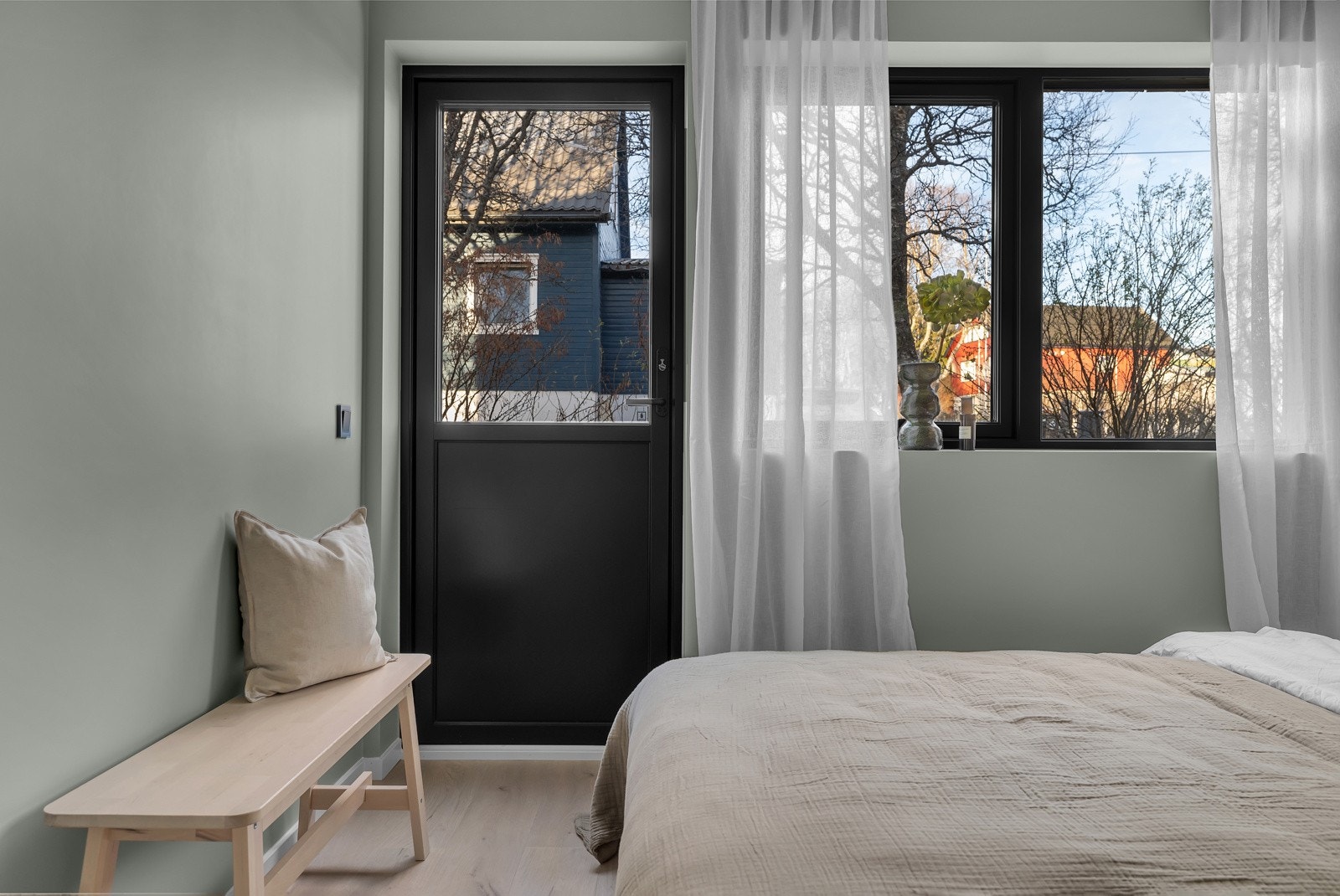 Terrasse med utgang fra soverom. Galleribilde