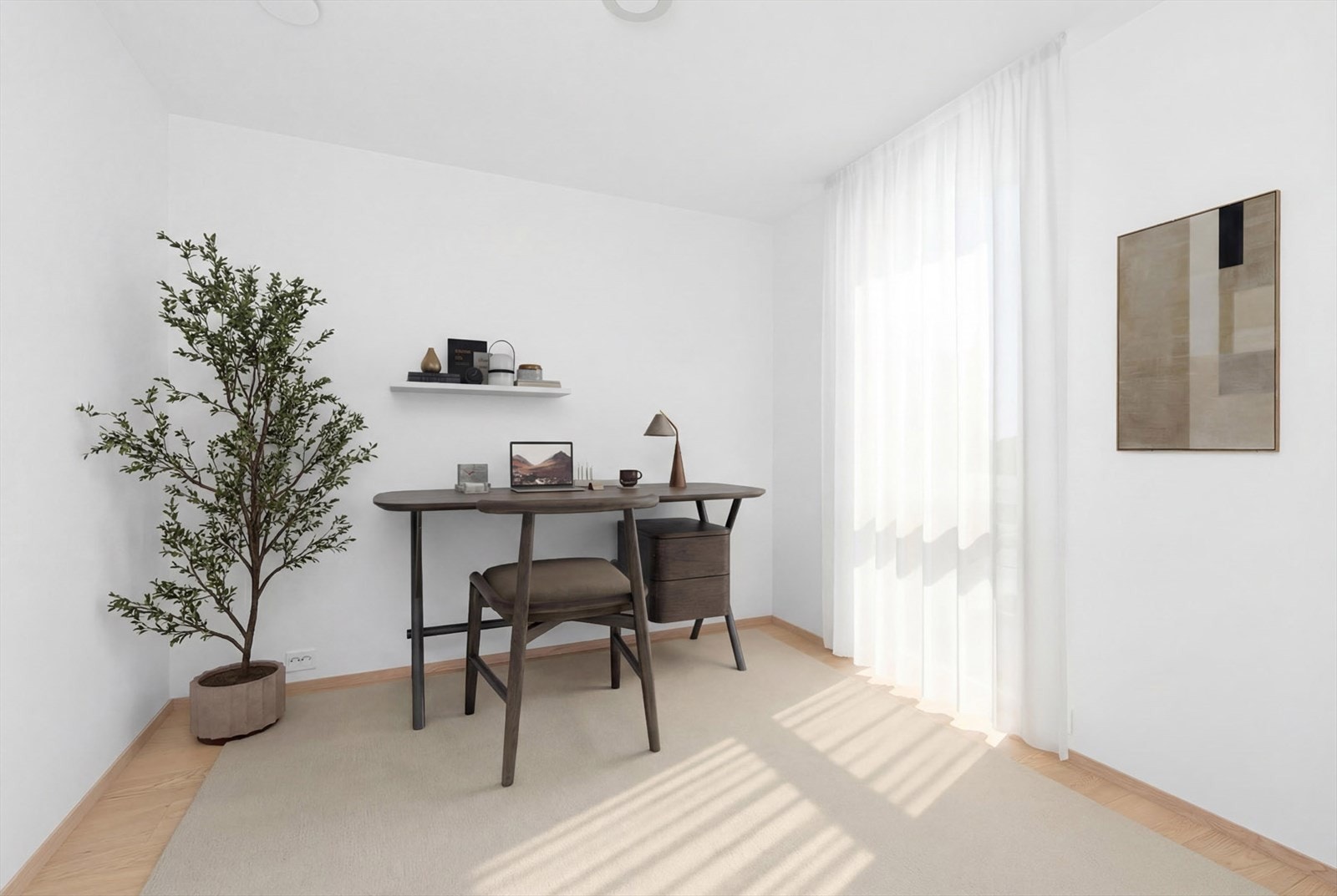 Soverom 2 (digital møblert) Galleribilde