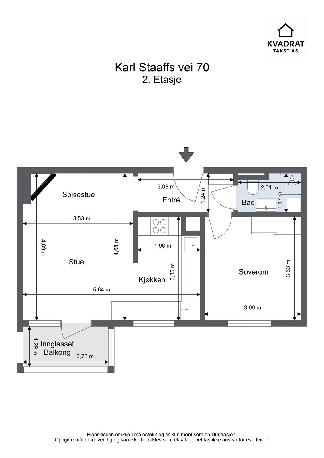 Plantegning. Galleribilde
