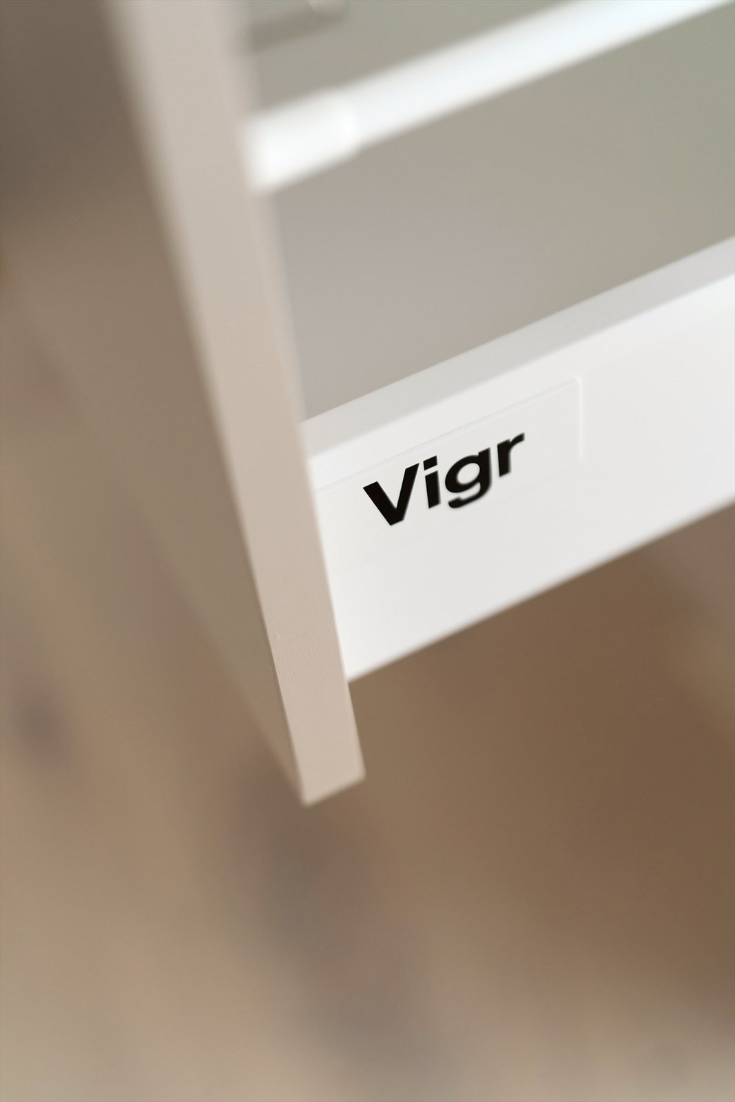 Kjøkkenet er levert fra norskproduserte Vigr Galleribilde