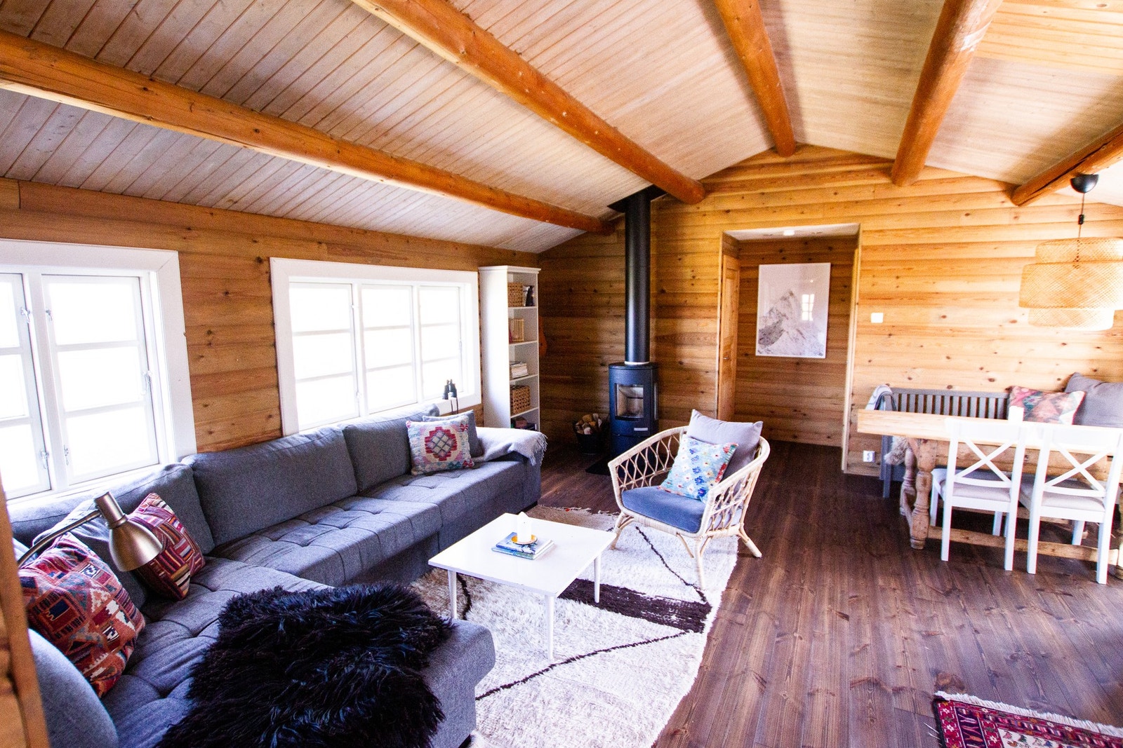 Rausta himling med synlinge åser. Galleribilde