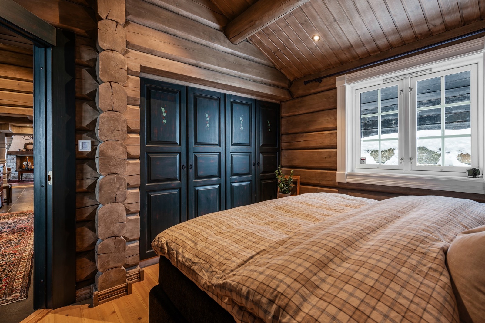 Stort lekkert soverom hvor vi kan garantere hvilepuls Galleribilde