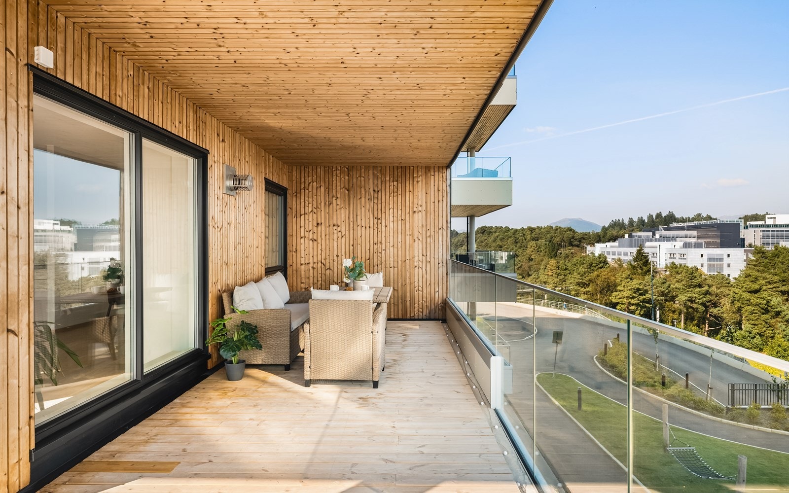 Herlig utsikt mot nærområdet. Galleribilde