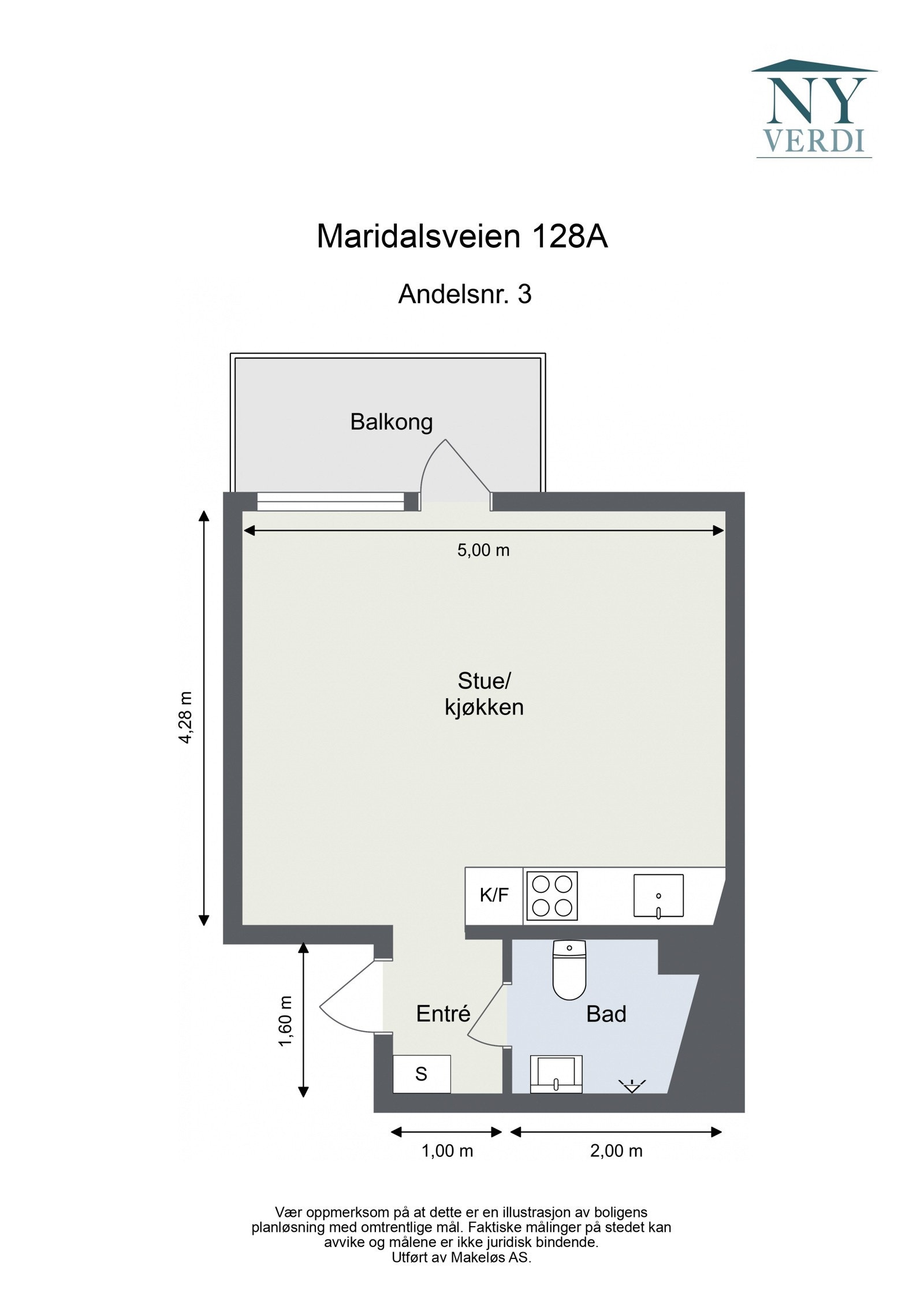 Plantegning. I tillegg disponerer leiligheten en kjellerbod (nr. 30) på ca. 1m². Som beboer har du også tilgang til fellesvaskeri og felles sykkelbod. Heis i bygget. Galleribilde