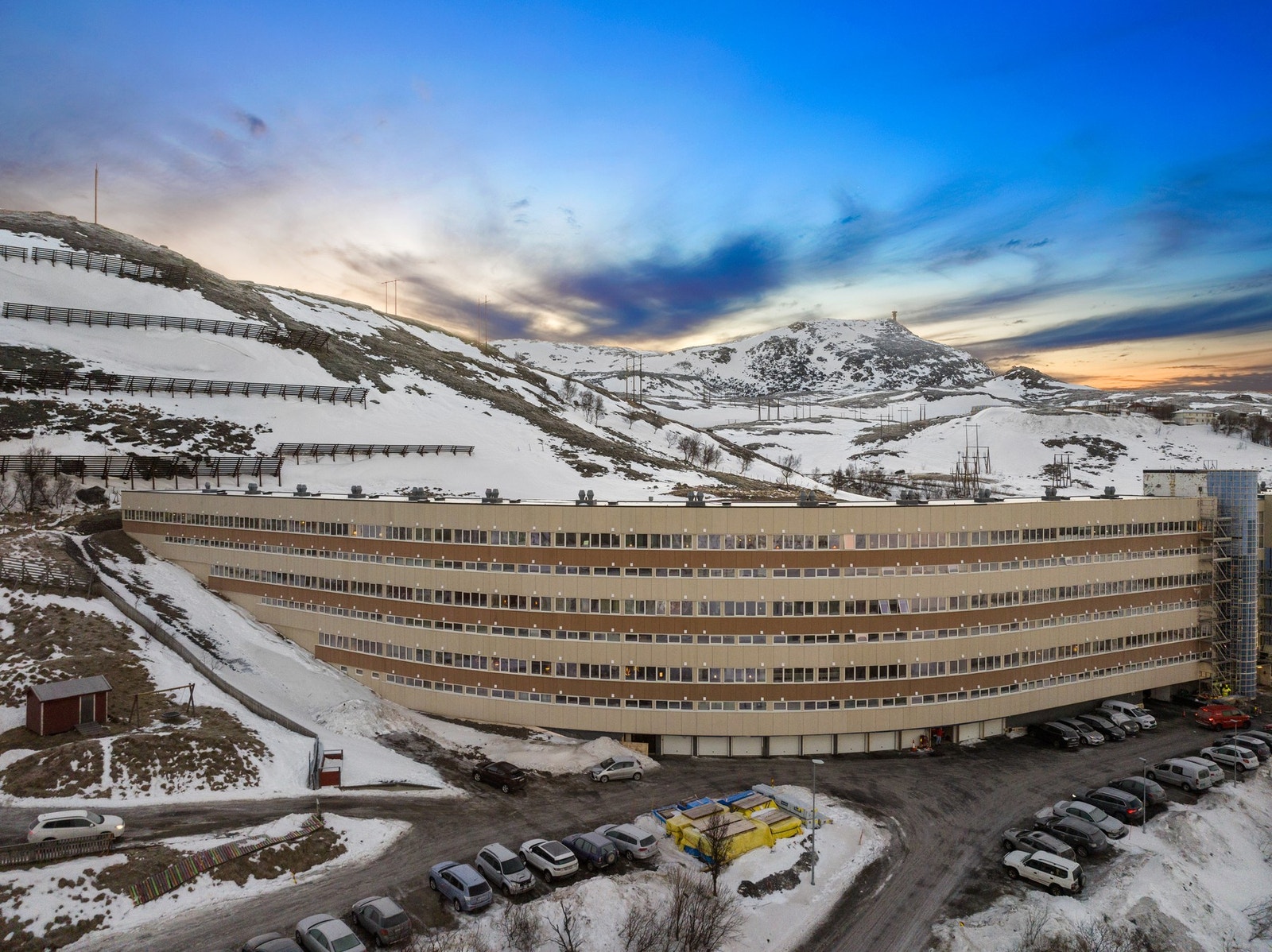 Fasade Storvannsveien / Bybo Galleribilde
