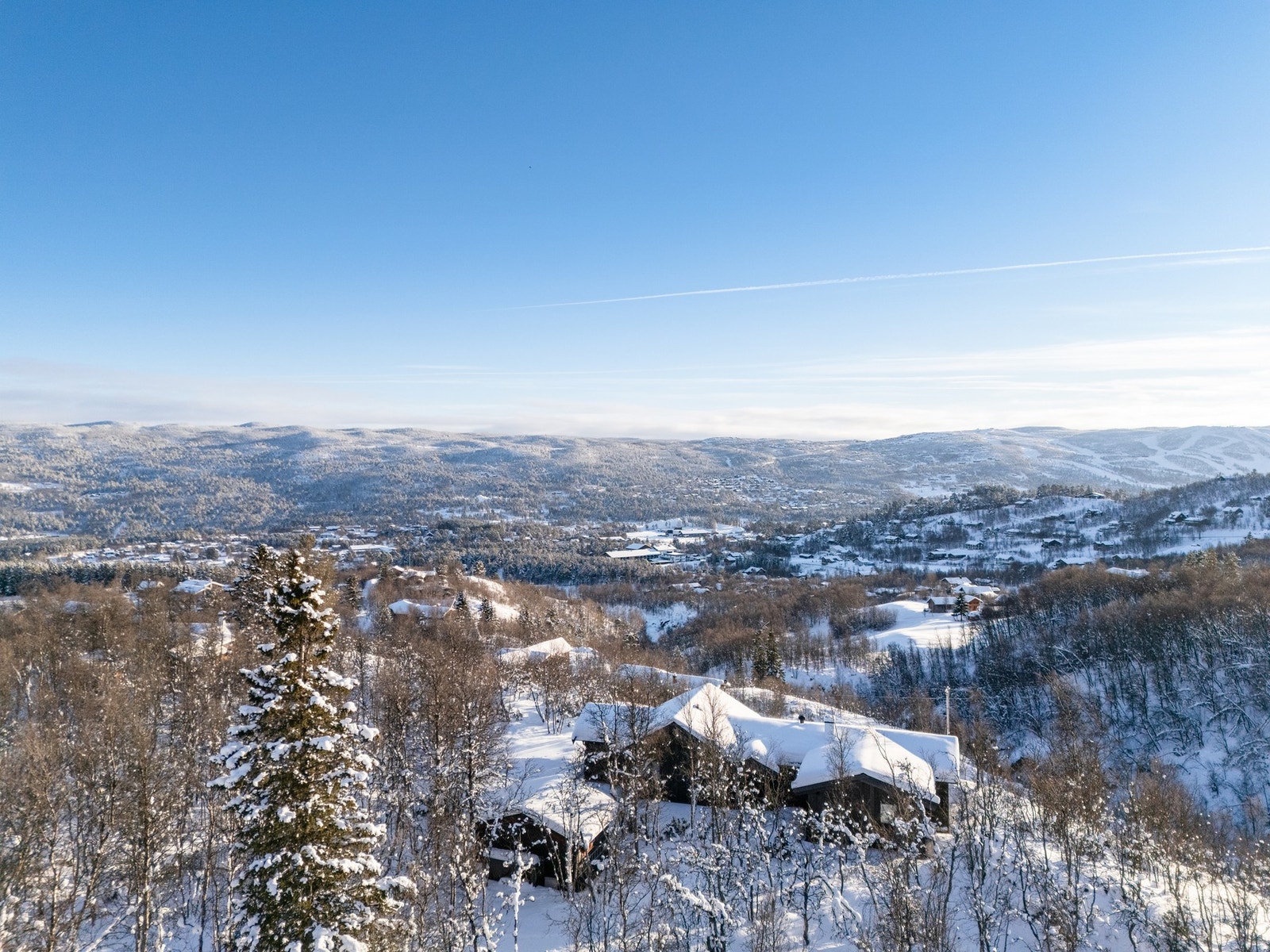 Nydelig utsikt så langt øyet kan se Galleribilde