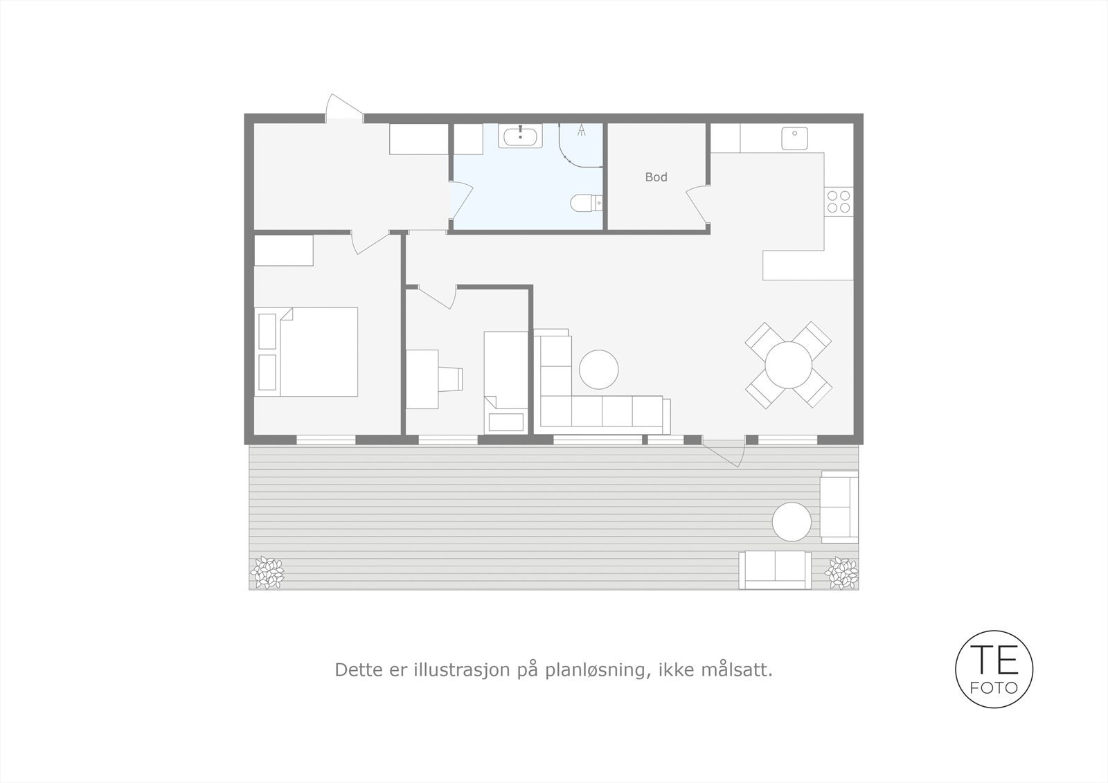 Plantegning. Galleribilde