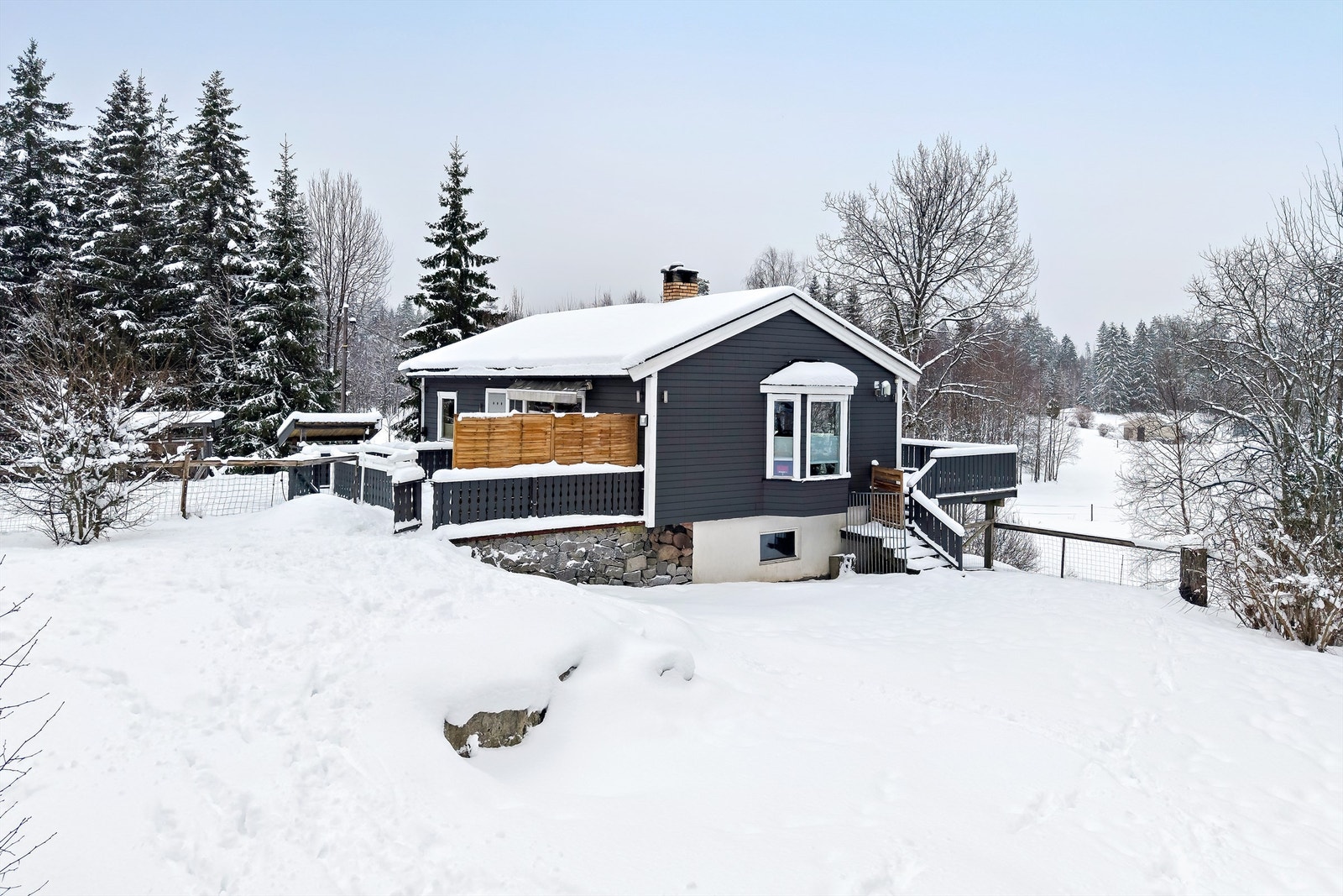 Velegnet for hundehold - eiendommen har tidligere hatt godkjent søknad for hundekennel (LNF-område) Galleribilde