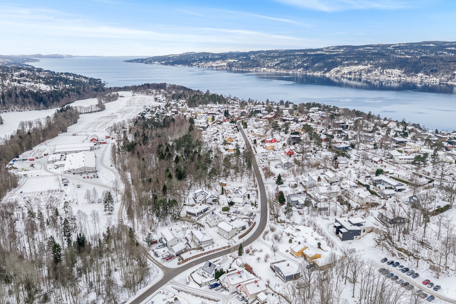 Dronefoto Galleribilde