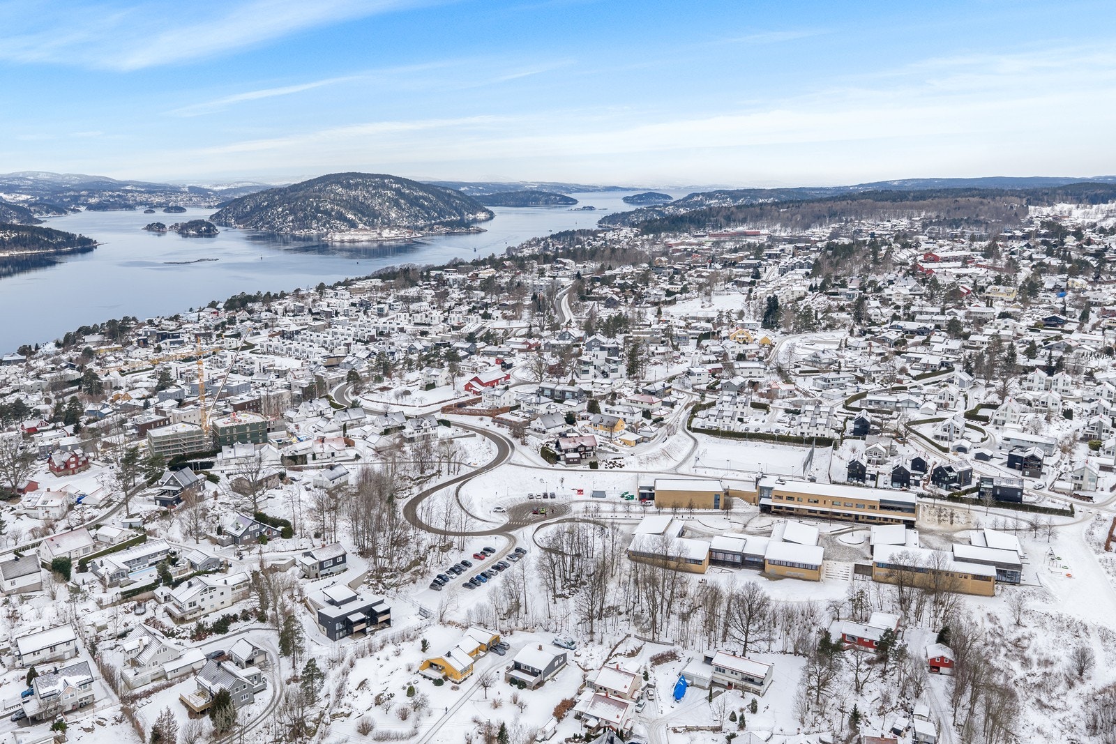 Dronefoto Galleribilde