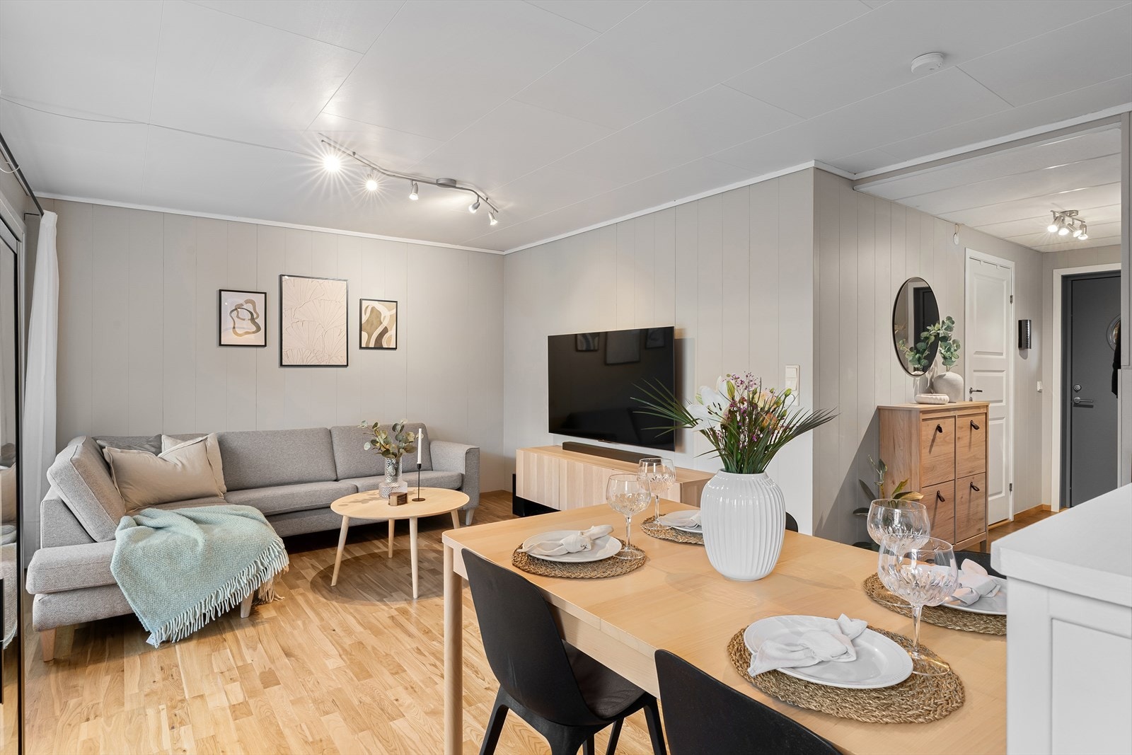 Innbydende leilighet - her kan du flytte rett inn. Galleribilde