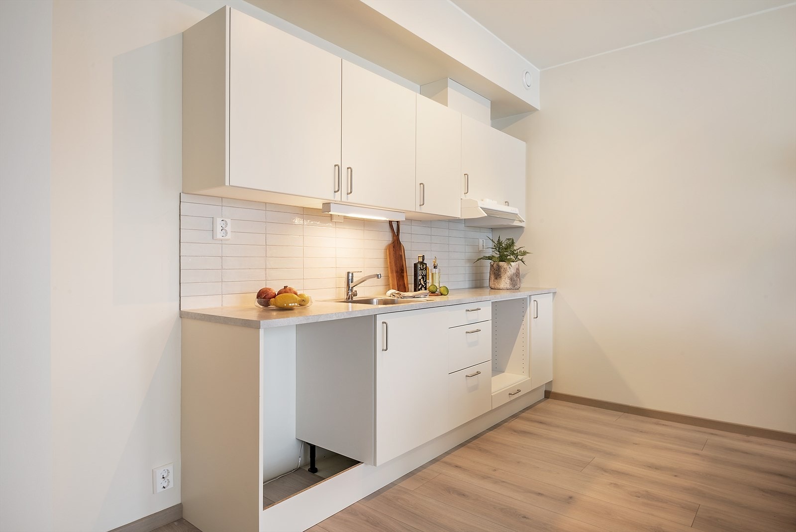 Innredning med glatte flater. Galleribilde