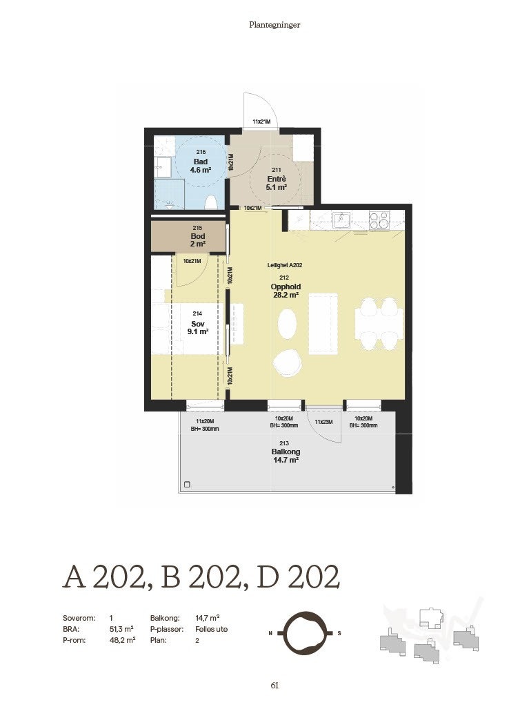 Plantegning. Galleribilde