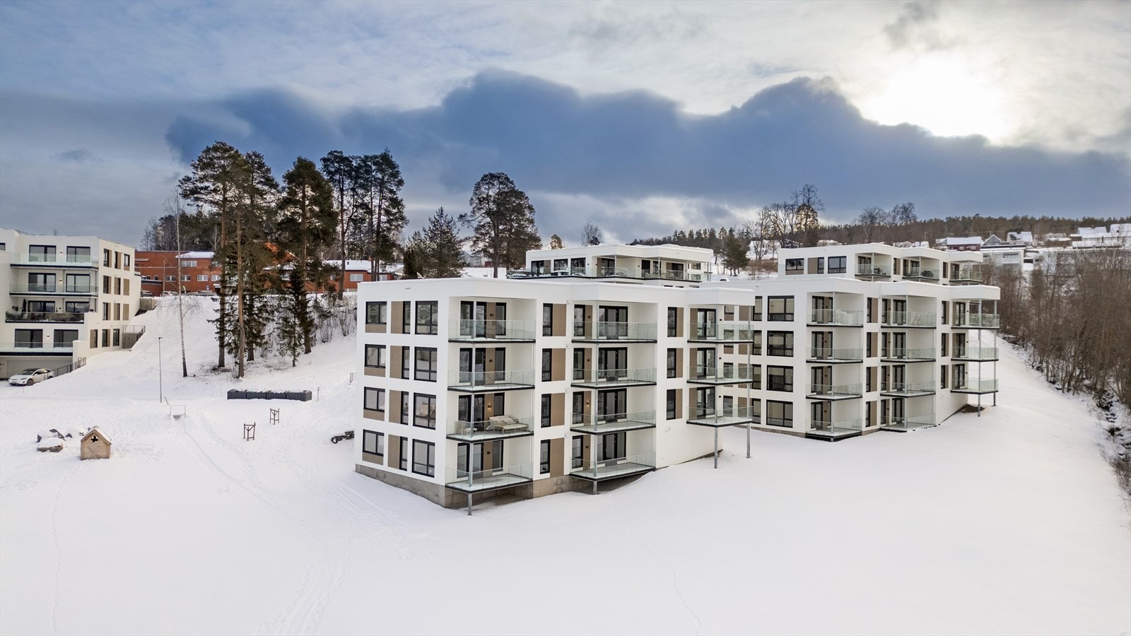 Flott boligområde for både store og små. Galleribilde