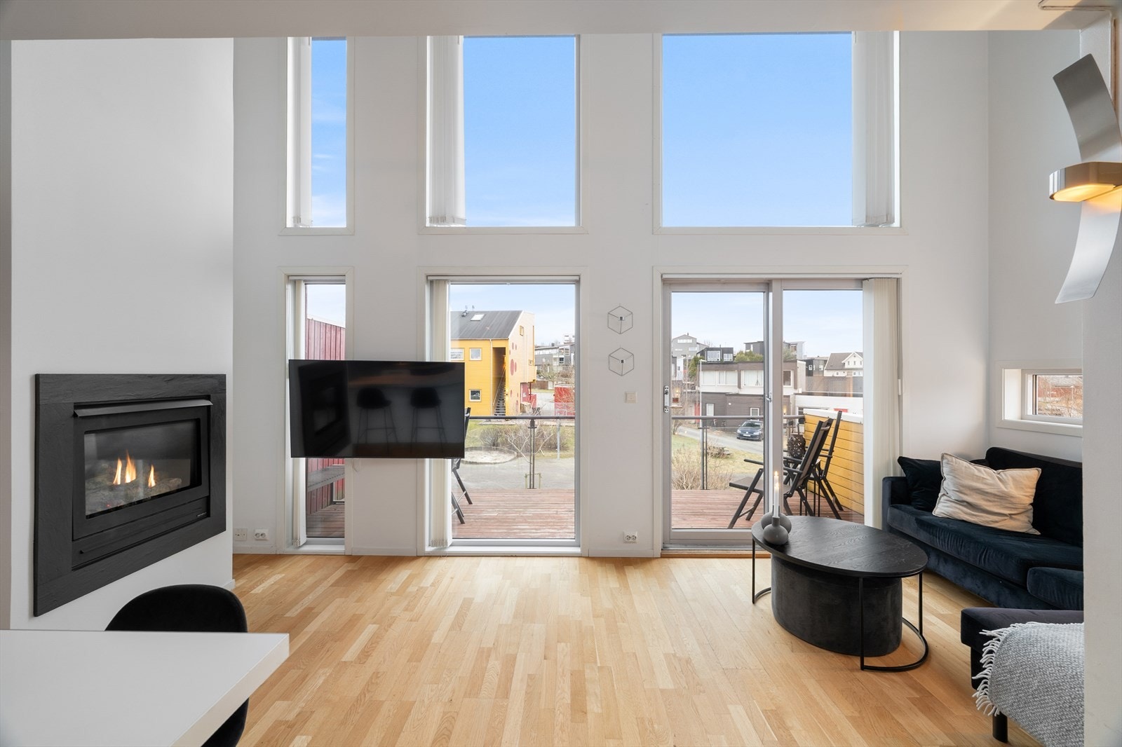 Flott gasspeis i stuen. Galleribilde