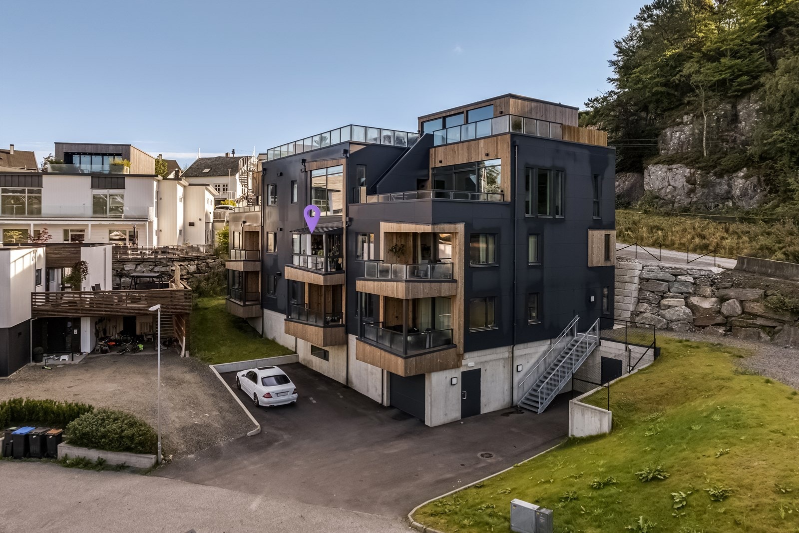 Bygget har heis. Galleribilde