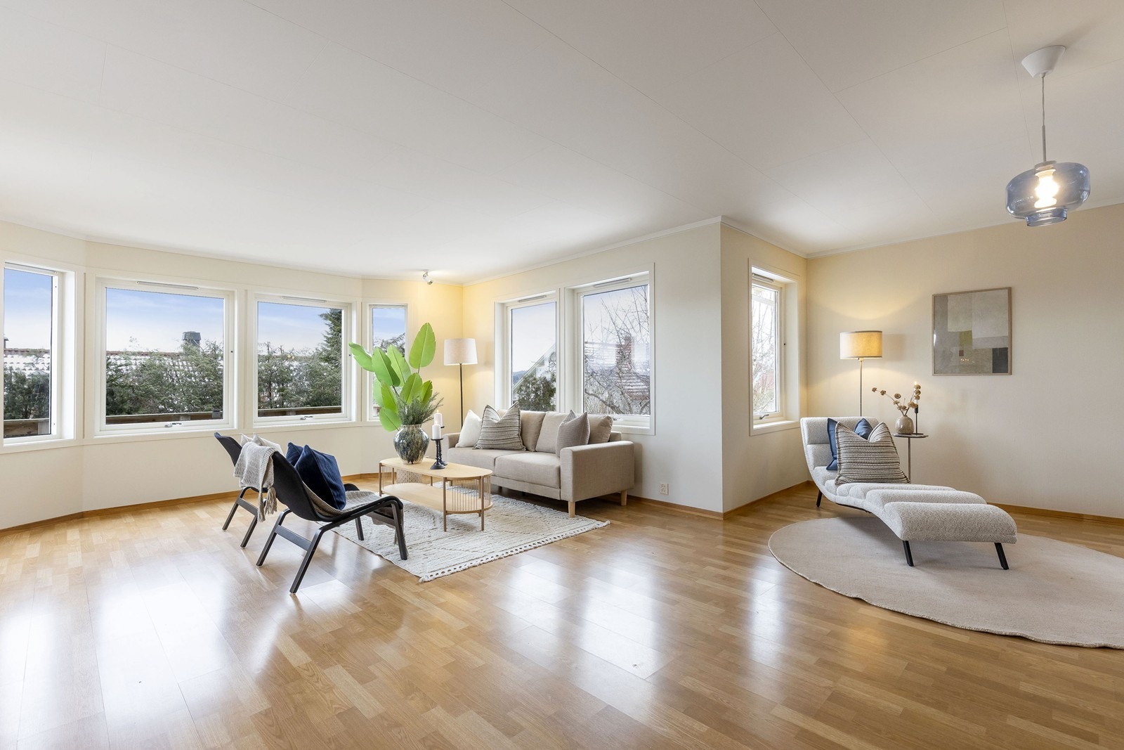 Stuen er nylig malt opp Galleribilde