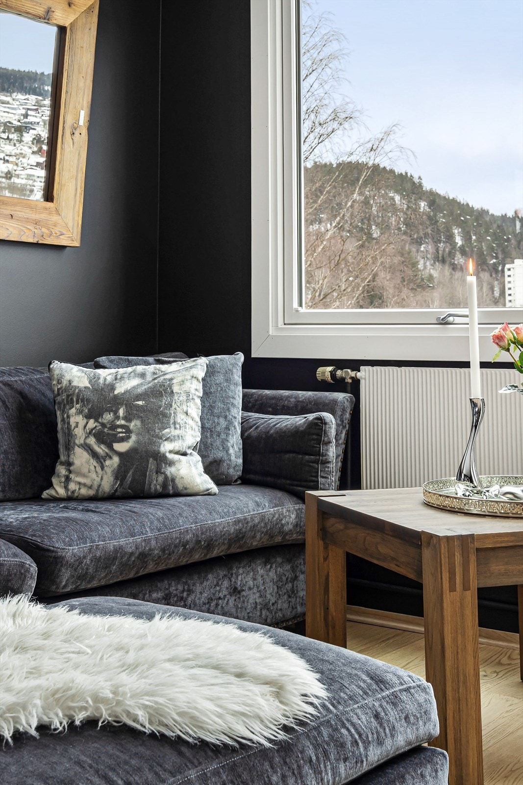 Radiatorer og felles varmtvann (bergvarme via felles fyrkjele) Galleribilde