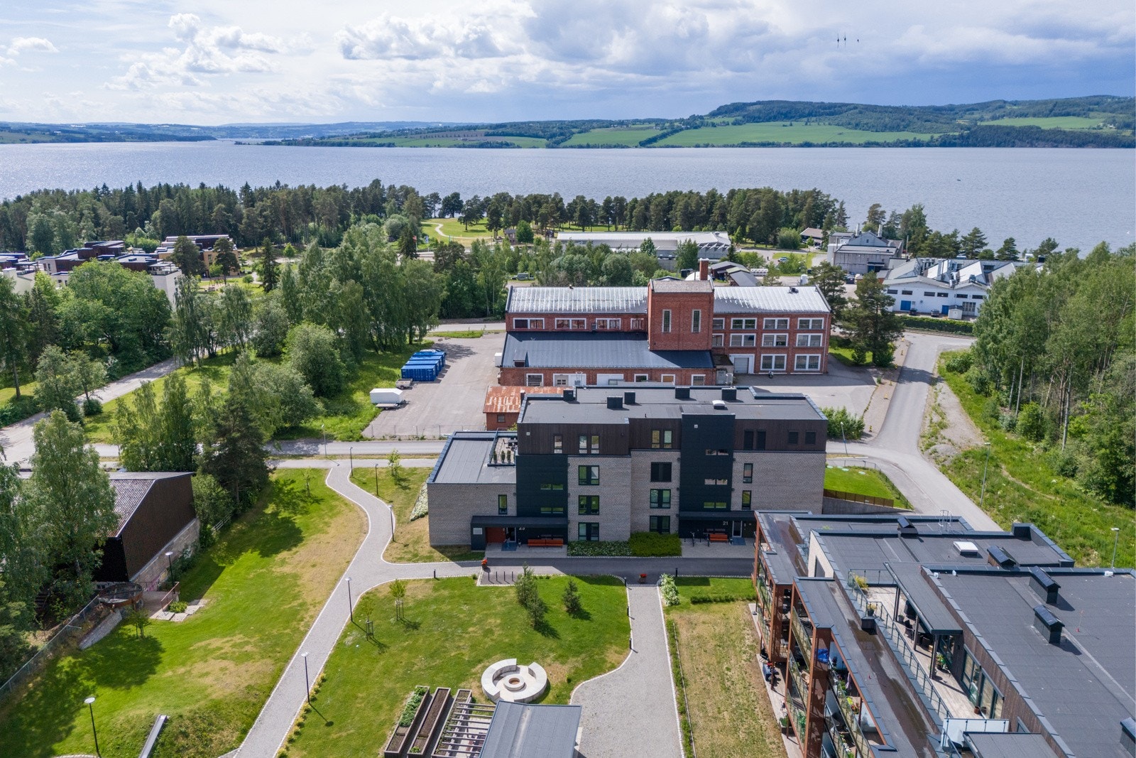 Dronefoto Galleribilde