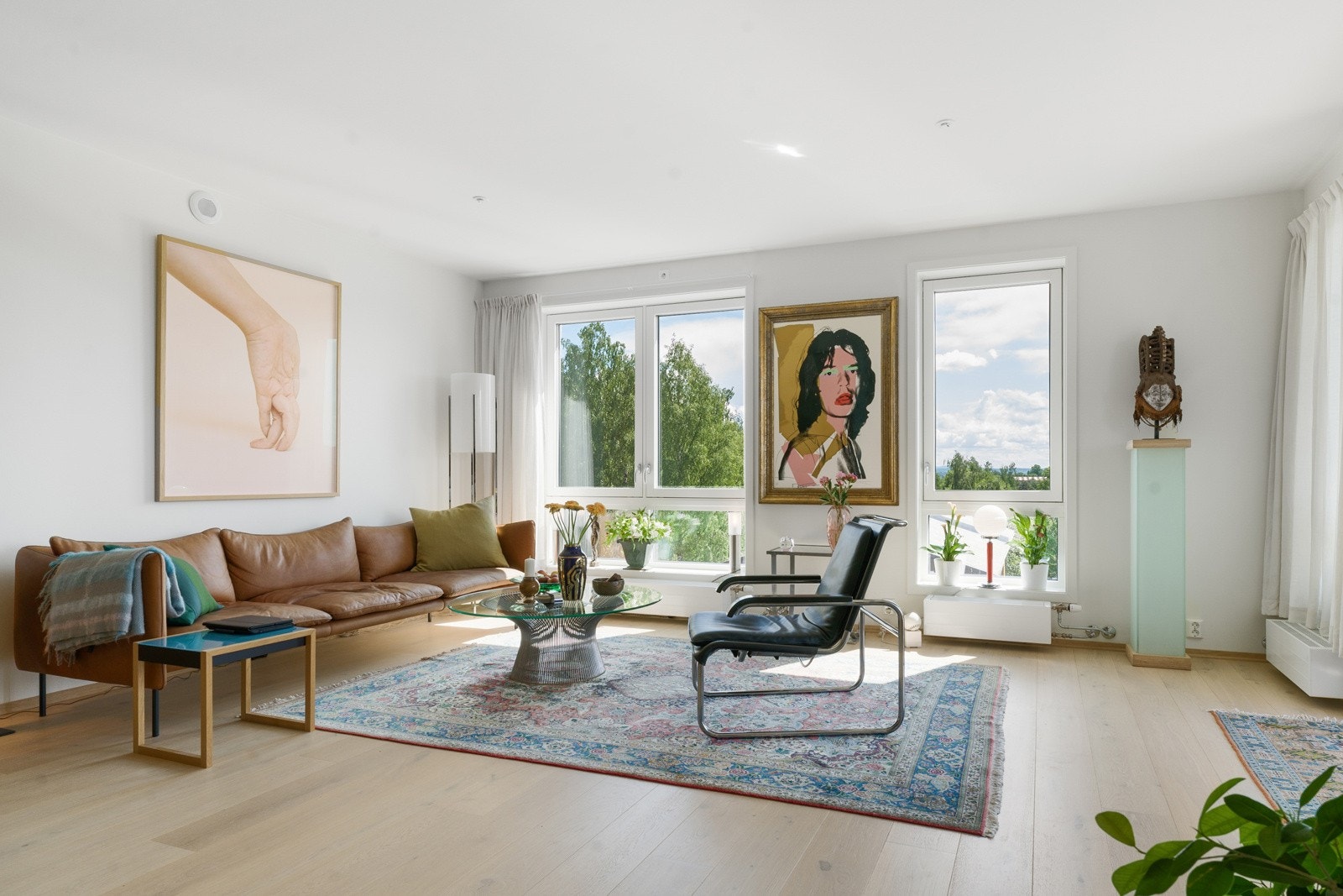 Stue med godt innfall av dagslys Galleribilde