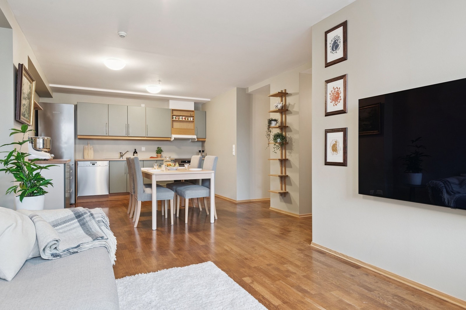 Kombinert stue/kjøkken Galleribilde