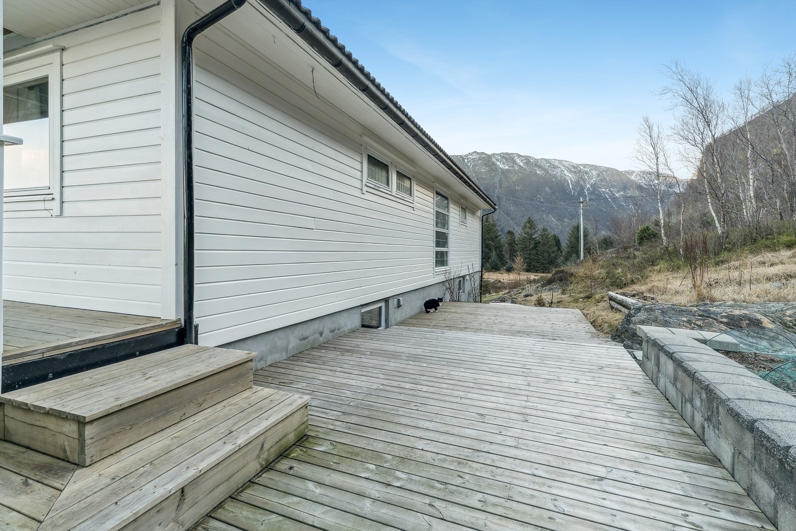 Lune uteplasser, her får du morgensolen Galleribilde