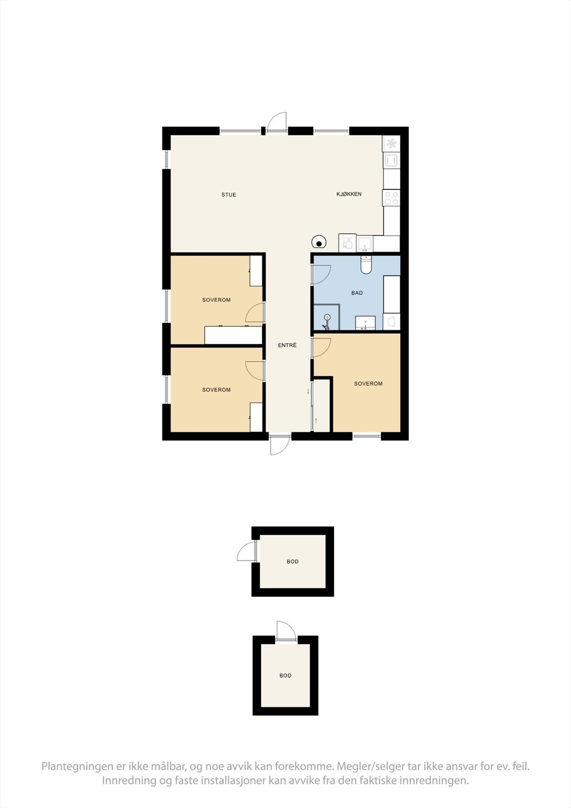 Plantegning. Galleribilde