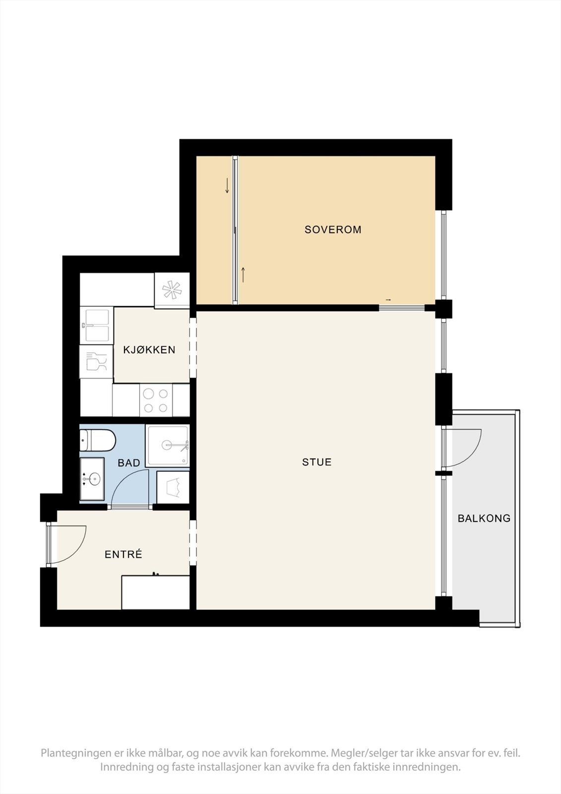 Plantegning. Galleribilde