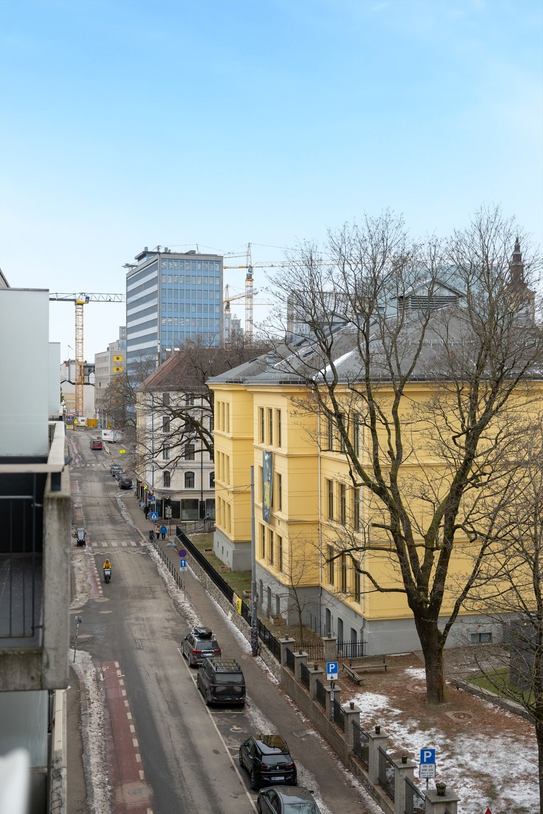 Utsikt fra balkongen. Galleribilde