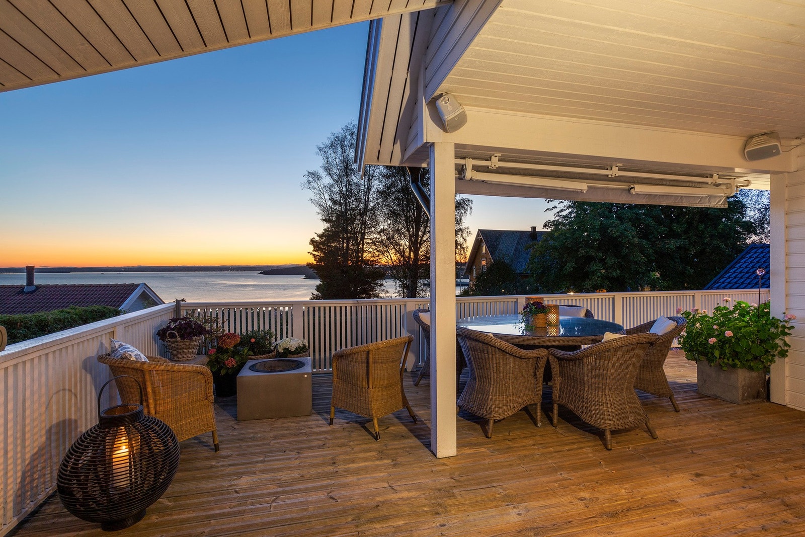 Boligen er tilrettelagt for å bruke utearealene aktivt. Galleribilde