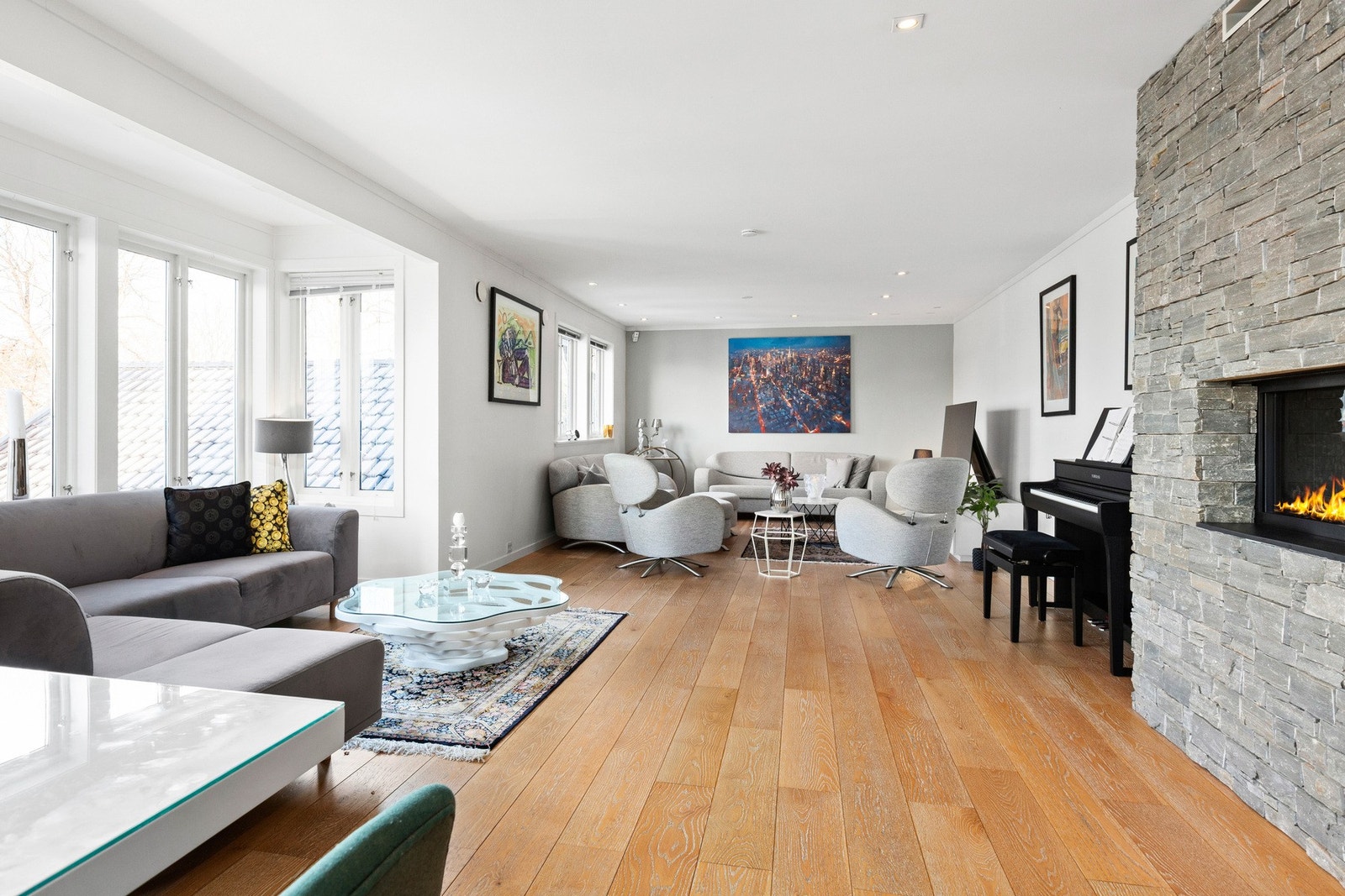 Planløsningen er fleksibel og passer godt for ulike behov. Galleribilde