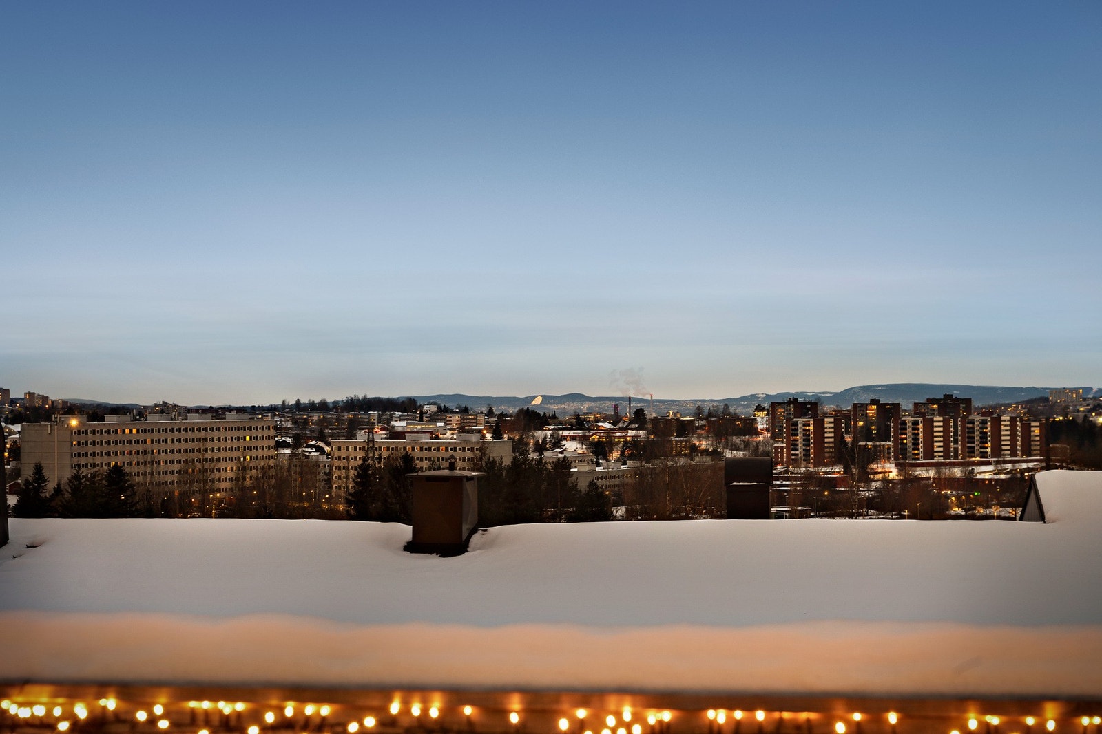 Fantastisk utsikt over området! Galleribilde