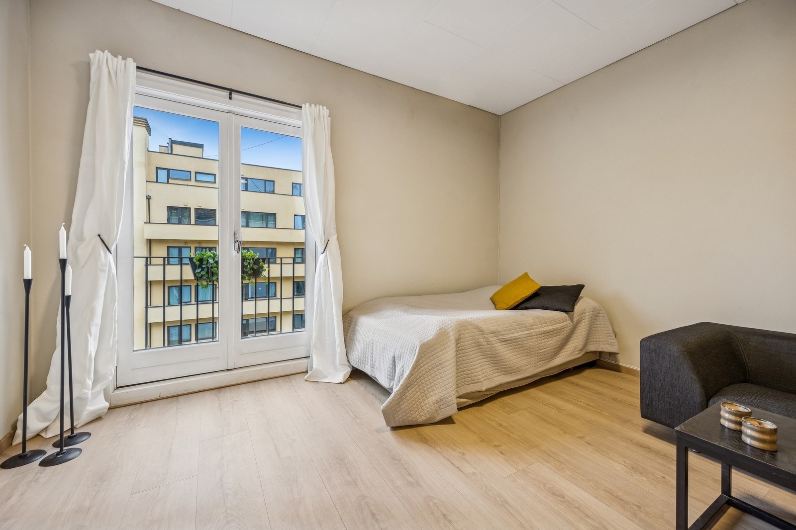 Fransk balkong Galleribilde