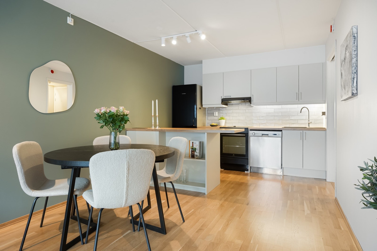 A-konto varmtvann og internett/tv er inkludert i felleskostnadene. Galleribilde