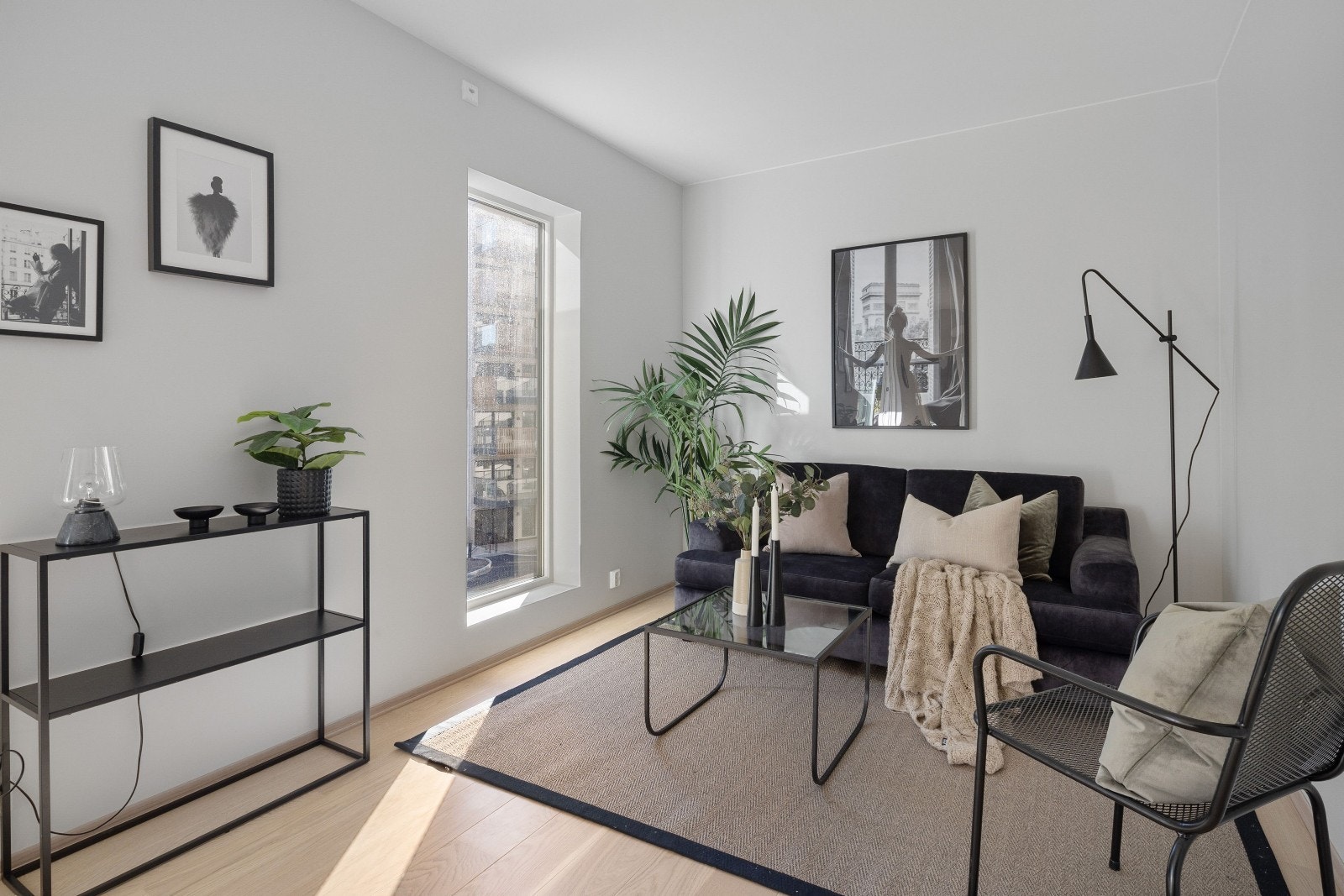 Stuen kan fritt møbleres etter eget ønske. Galleribilde